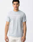 T-shirt Estampada - Azul Claro