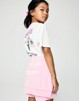 T-shirt com Estampado Traseiro - Branco