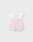 Conjunto de mono rosa