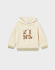 Hoodie com Capuz - Bege