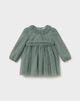 Vestido de Tule - Verde água