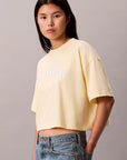 T-shirt Cropped - Amarelo