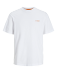 T-shirt com Estampado Traseiro - Branco