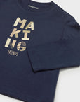 Camisola de Manga Comprida - Marinho