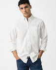 Camisa de Manga Comprida - Branco