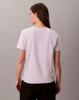 T-shirt com Logo - Lilás