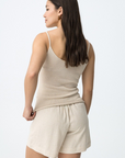 Top de Malha - Bege