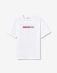 T-shirt com Estampado Traseiro - Branco