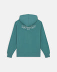 Hoodie com Estampado Traseiro - Verde