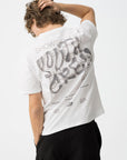 T-shirt com Estampado Traseiro - Branco