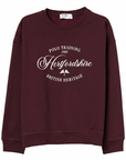 Sweat Estampada - Bordo