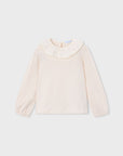 Blusa com Gola - Crú