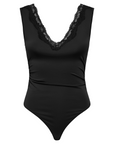 Body com Renda - Preto