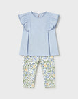 Conjunto de 2 Peças - Azul Claro