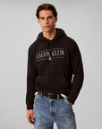 Hoodie com Logo - Preto