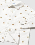 Camisa Estampada - Branco