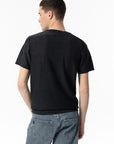T-shirt de Malha - Preto