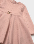 Vestido com Brilho - Rosa