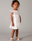 Vestido Bordado - Branco