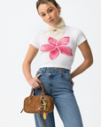 Top Estampado - Branco