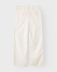 Calças de Ganga Wide - Branco
