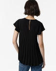Blusa de Manga curta - Preto