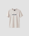 T-shirt com Logo - Bege