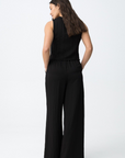 Calças Wide Leg - Preto