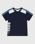Camiseta de manga corta - Azul marino