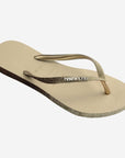 Havaianas Slim Glitter - Bege