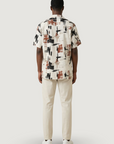 Camisa com Padrão - Telha