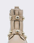 Botas com Aplicações - Bege