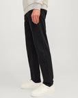 Calças de Ganga Relaxed - Preto