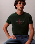 T-shirt com Logo - Verde