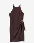 Vestido Curto - Castanho