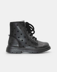 Botas Rendadas - Preto