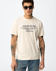 T-shirt Estampada - Bege