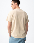 T-shirt Bordada - Bege