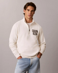 Sweat com Fecho - Bege