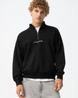 Sweat com Fecho - Preto