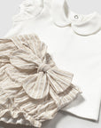 Conjunto de 3 Peças - Bege