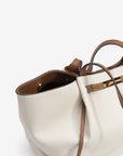 Mala Shopper com Fivela - Bege