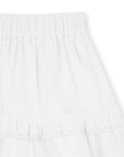 Saia Bordada - Branco