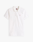Polo Bordado - Branco
