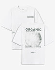 T-shirt com Estampado Traseiro - Branco