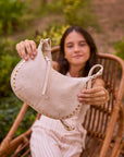 Bolso bandolera - Beige
