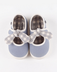 Sapatos em Pano - Azul Claro