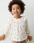 Blusa com Padrão - Crú
