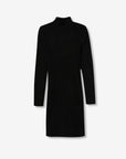 Vestido Canelado - Preto