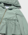Parka com Capuz - Verde água